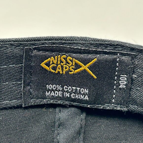 Rod Stewart Dad Hat Baseball Cap Script Nissi Caps Strapback 6 Panel Black - Picture 8 of 9